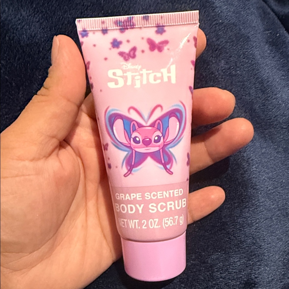 Disney Stitch Pink Body Scrub